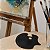 Paleta para Pintura Premium Preta 39x27cm em Formato Anatômico Oval com Cavidades para Pincel - Imagem 6