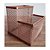 Porta Caneta Porta Lápis Porta Treco Organizador de Mesa Metal Rose Gold - Imagem 1