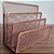 Porta Treco Organizador de Mesa Papéis Bloco Adesivos Notas Rose Gold - Imagem 5