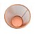 Lixeira Redonda Metal Aramado 10L Rose Gold - Imagem 8