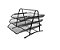 Caixa de Correspondência, Organizador de Mesa, Tripla, Metal, Gv Office, 9205 - Imagem 1