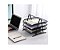 Caixa de Correspondência, Organizador de Mesa, Tripla, Metal, Gv Office, 9205 - Imagem 3