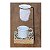 Mini Coador Café c/ Xícara 80 ml Suporte Mariquinha Kit c/ 2 Unids - Imagem 4