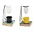 Mini Coador Café c/ Xícara 80 ml Suporte Mariquinha Kit c/ 2 Unids - Imagem 1