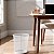 Lixeira para Escritorio Cesto de Lixo Aramado 12 Litros Branca Gv Office - Imagem 5