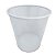 Lixeira para Escritorio, Cesto de Lixo, Metal Aramado 12 Litros Branca Gv Office - Imagem 2