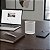 Porta Caneta Organizador de Mesa Branco Redondo Porta Treco 9x10 cm Gv Office - Imagem 7