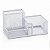 Kit Lixeira 12 Litros Branca Porta Caneta 3 Divisórias e 1 Porta Treco Redondo Gv Office - Imagem 9