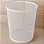 Kit Lixeira 12 Litros Branca Porta Caneta 3 Divisórias e 1 Porta Treco Redondo Gv Office - Imagem 3