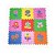Tapete Infantil, Tatame, EVA,Flores, 30x30 cm 5mm - Imagem 3