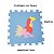 Tapete Infantil, Tatame, Bichos, 30x30 cm 5mm - Imagem 2