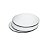 Porta Copo Bolacha MDF Branco 9 cm 3 mm Base p/ Caneca Embalagem c/ 10 Unidades - Imagem 2