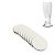 Porta Copo Bolacha MDF Branco 9 cm 3 mm Base p/ Caneca Embalagem c/ 10 Unidades - Imagem 1