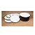 Porta Copo Bolacha MDF Branco 9 cm 3 mm Base p/ Caneca Embalagem c/ 10 Unidades - Imagem 3