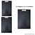 Prancheta A4 Lousa Portátil Oficio MDF Preto c/ Prendedor Kit 3 Unidades - Gv Office - Imagem 6