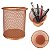 Porta Caneta, Lápis, Redondo, Metal, Rose Gold, Gv Office - Imagem 1