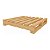 Pallet de Madeira Pinus 50x50x9 cm Kit c/ 2 Unidades Gv Office - Imagem 2
