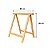 Cavalete de Madeira Pinus p/ Bancada 80x80 cm c/ 2 Unids Gv Office - Imagem 2