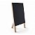 Mini Lousa Cavalete Tripé Preta 38x20cm Quadro Negro para Balcão, Cardápio, Recados e Propaganda - Imagem 6