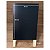 Cavalete Mini Lousa Tripé Preta Quadro Negro p/ Balcão, Propaganda 38x20cm Gv Office - Imagem 5