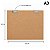 Prancheta MDF Portátil A3 A4 Natural com 2 Prendedores Metalizados 34x45 cm Gv Office - Imagem 4