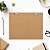 Prancheta MDF Portátil A3 A4 Natural com 2 Prendedores Metalizados 34x45 cm Gv Office - Imagem 12