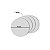 Porta Copo Mini Cake Board Branco 9 cm 3 mm Polipropileno 10 Unidades - Imagem 4