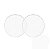 Cake Board Mini Porta Copo Transparente 9 cm 3 mm Acrilico 10 Unidades - Imagem 2