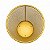 Porta Guarda-Chuva Lixeira Dourado 50 Cm 25 Litros Gv Office - Imagem 10