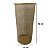 Porta Guarda-Chuva Lixeira, 25L, Dourado, 27x50cm Gv Office - Imagem 9