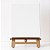 Mini Cavalete de Pintura Tripé Madeira MDF Cru, Suporte Ajustável 35x22 cm Gv Office - Imagem 3
