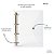 Caderno Fichário Universitário Argolado 96 Folhas 6 Divisórias Personalizado Universitário - Imagem 12