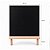 Lousa Infantil Cavalete Tripé Preta Quadro Negro 45x65 cm c/ Suporte para Apagador e Giz Gv Office - Imagem 5