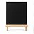 Lousa Infantil Cavalete Tripé Preta Quadro Negro 45x65 cm c/ Suporte para Apagador e Giz Gv Office - Imagem 3