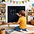 Lousa Infantil Educativa de Madeira Quadro Negro 45x65 cm c/ Suporte - Imagem 3