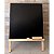 Mini Cavalete Tripé p/ Bancada Quadro Negro 45x65 cm c/ Suporte Gv Office - Imagem 4
