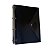 Caderno Fichário Argolado Pasta Organizadora 4 Argolas Preto Transparente Fechamento com Botão - Imagem 1