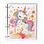Caderno Fichário Argolado Pasta Organizadora 4 Argolas Unicornio Transparente Fechamento c/ Botão - Imagem 1