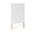 Mini Cavalete de Balcão Lousa Tripé Quadro Branco, Propaganda 30x20 cm Gv Office - Imagem 1