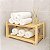 Sapateira Organizadora Madeira Pinus Multiuso 2 Andares Premium 60x30 cm Gv Office - Imagem 8