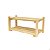 Sapateira Organizadora Madeira Pinus Multiuso 2 Andares Premium 60x30 cm Gv Office - Imagem 2