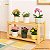 Sapateira Organizadora Madeira Pinus Multiuso 2 Andares Premium 60x30 cm Gv Office - Imagem 6
