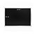 Quadro Negro Moldura Alumínio Lousa 80x60 cm GV Office - Imagem 2