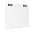 Prancheta MDF Portátil A4 Branca Duplo Clip Profissional Gv Office - Imagem 5
