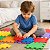 Tapete EVA Brinquedo de Montar Castelo 60 Peças 9 cm Cada Infantil Colorido Educativo - Imagem 6