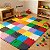 Tapete EVA Brinquedo de Montar Castelo 60 Peças 9 cm Cada Infantil Colorido Educativo - Imagem 7