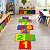 Tapete EVA Infantil Amarelinha Educativa 12 Peças Coloridas 5mm Brinquedo Pedagógico Gv Office - Imagem 6