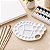 Paleta de Pintura Anatômica Oval Flor 26 Cavidades para Tintas Acrílica Guache e Aquarela Gv Office - Imagem 3