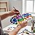 Paleta de Pintura Anatômica Oval Flor 26 Cavidades para Tintas Acrílica Guache e Aquarela Gv Office - Imagem 8