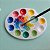Kit 5 Unidades Paleta de Pintura Oval Branca com 10 Cavidades 22x17 cm para Mistura de Cores em Ateliê e Artesanato - Imagem 3